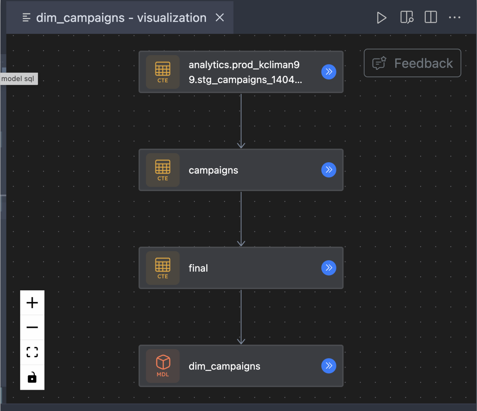 Visualize SQL processing